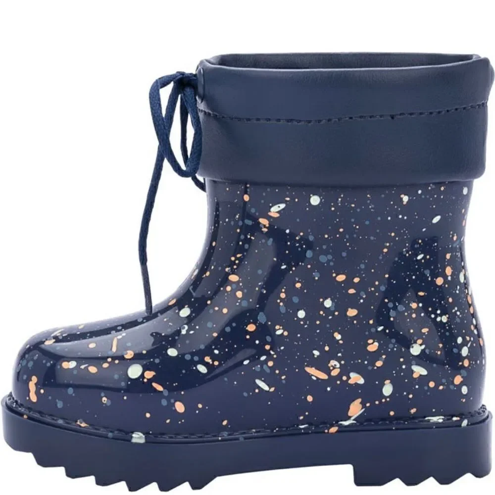 Mini Melissa Kids  water resistant  rain comfy boot size 2 NIB